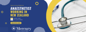 Header Image Upcoming Webinar: Anaethestist Working in New Zealand, 9 June 2024, 6PM GMT